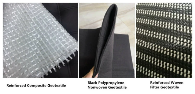 High Strength 200g PP Woven Geotextile Use for Soil Filtering and Drainage