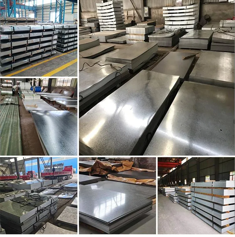 Factory Wholesale Price Dx51d Z100 Plate Gi Sheet 0.4mm Thick 4FT X 8FT Zinc Roof Sheet Price Gi Galvanized Steel Sheet Galvalume Steel Sheet Tinplate Sheet