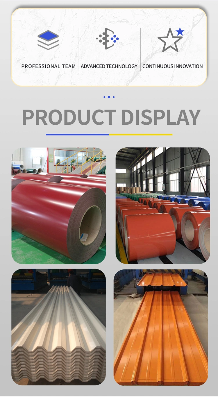 Prepainted Galvanized Steel Coil Suppliers PPGI Gi Color Coated Steel Coil