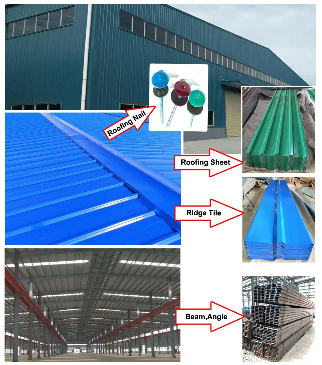 PPGI Corrugated Metal Ral Color Coating Steel Roofing Sheet