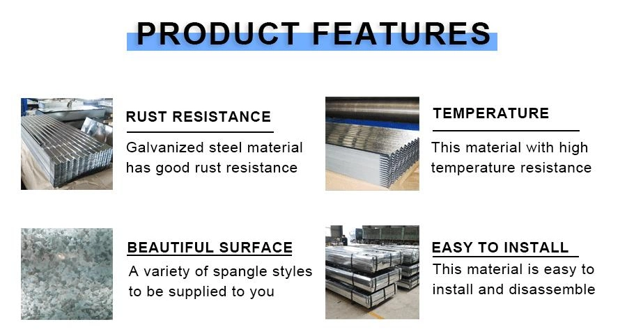 Manufacturers of Corrugated Roofing Steel Sheet Galvanized Steel Gi Zinc Coated Steel Roofing Sheet Factory Price