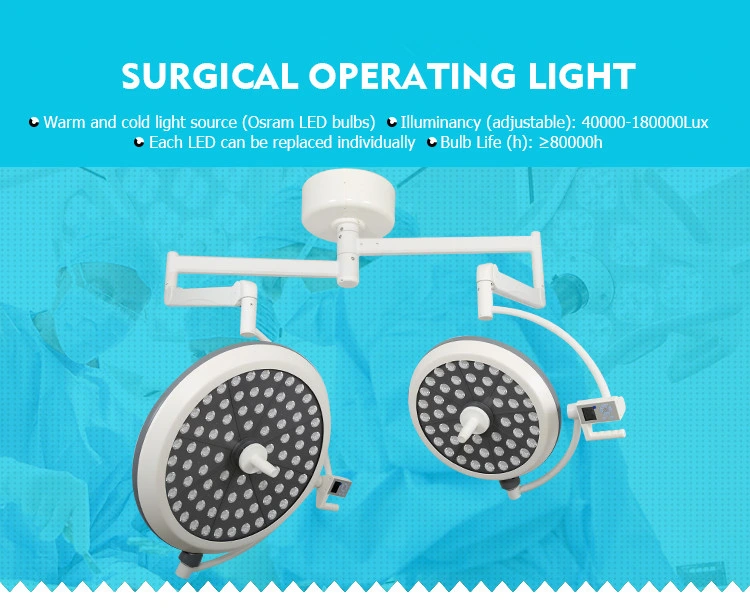 Latest LED Surgical Shadowless Operating Light Operation Lamp