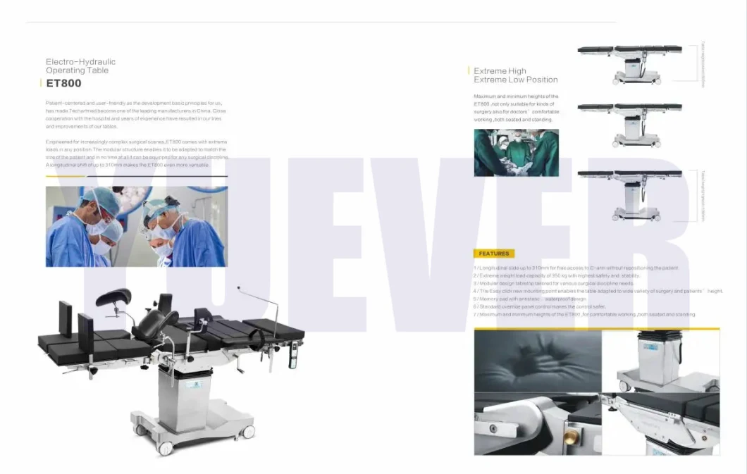 Hospital Furtuniture Electric Gynecological Examination Table Obstetric Medical Gynecology Table