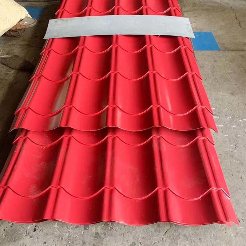 China Factory Directly Hot Selling Wholesale PPGI Galvanized Corrugated Metal Roofing Sheet