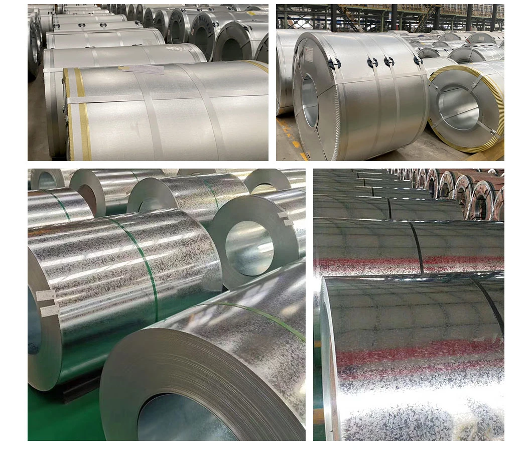 China Supplier Raw Material 1.5mm X 415mm G90 Metal Z40 Z80 Gi Galvanized Steel Strip Coil for Construction