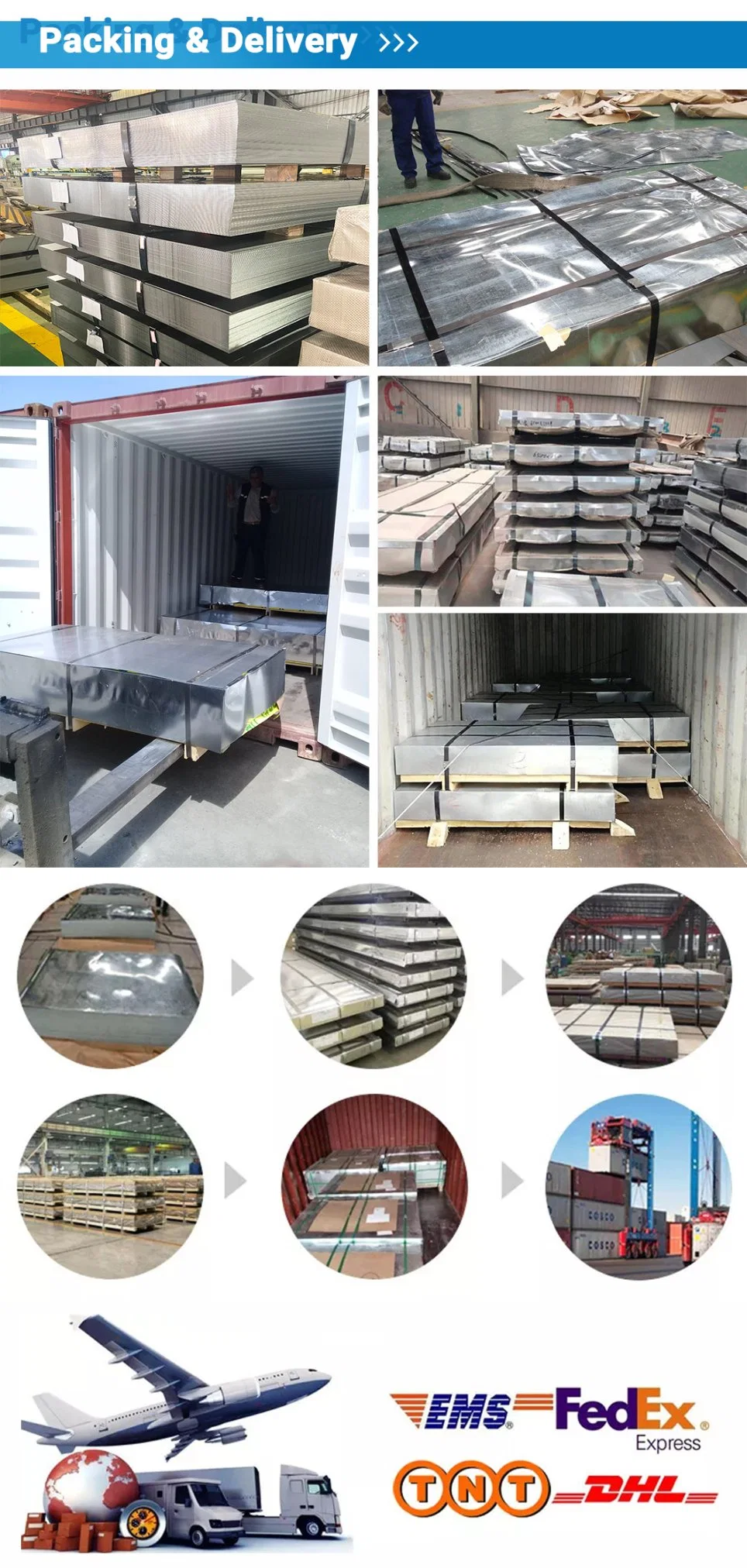 1.5 mm Galvanised Steel Sheet Galvanized Sheet Metal Roofing Gi Plain Sheet