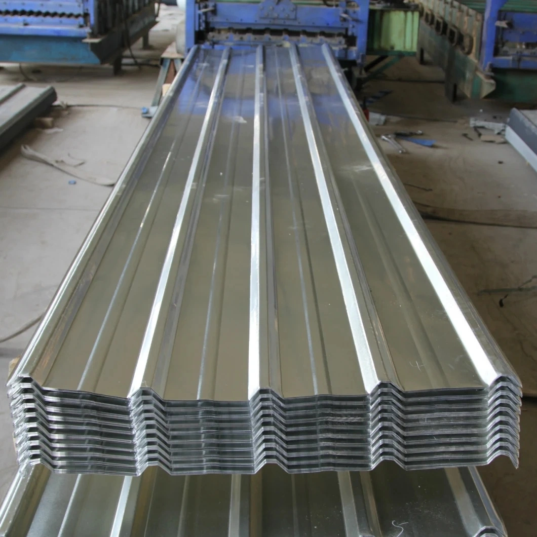 China Manufacturer Steel Material Galvanized Roofing Sheet Zinc Coated Corrugated Steel Sheet Galvanized Corrugated Roofing Sheet