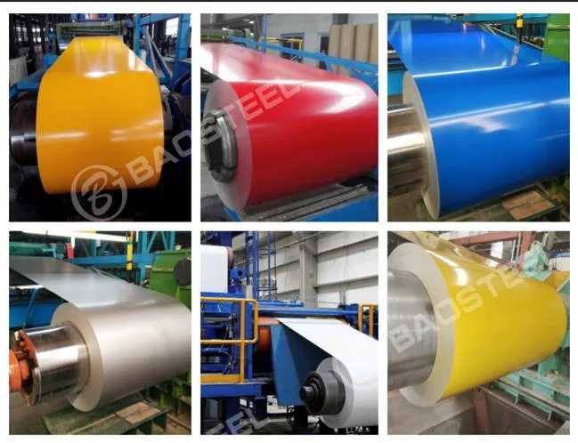 CGCC SGCC Steel Coil/Sheets in Coils Double Coated Color Painted Metal Roll Paint Galvanized Zinc Coating