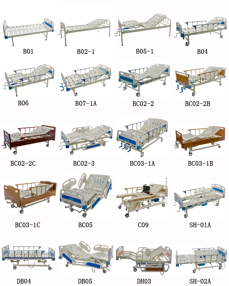 Chinese Manufacturers Cheap Basic Folding Manual Hospital Medical Bed