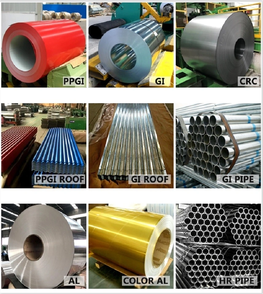 China G550 Full Hard Gl Afp Anti-Finger Print ASTM A792 Hot DIP Zincalume Iron Sheet Roll Az150g Hot Dipped Galvalume Steel Coil