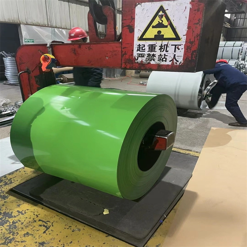 Ral9003 Az150g PPGI PPGL Plastic PVC Film ASTM A792 Prepainted Steel Coil