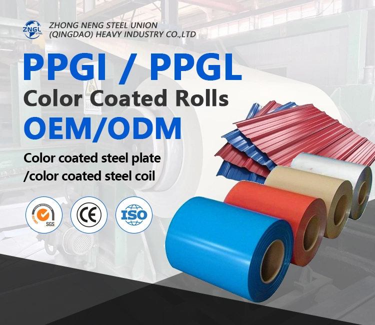 Factory Gi Secc Dx51 Prepainted Galvanized Steel Coil