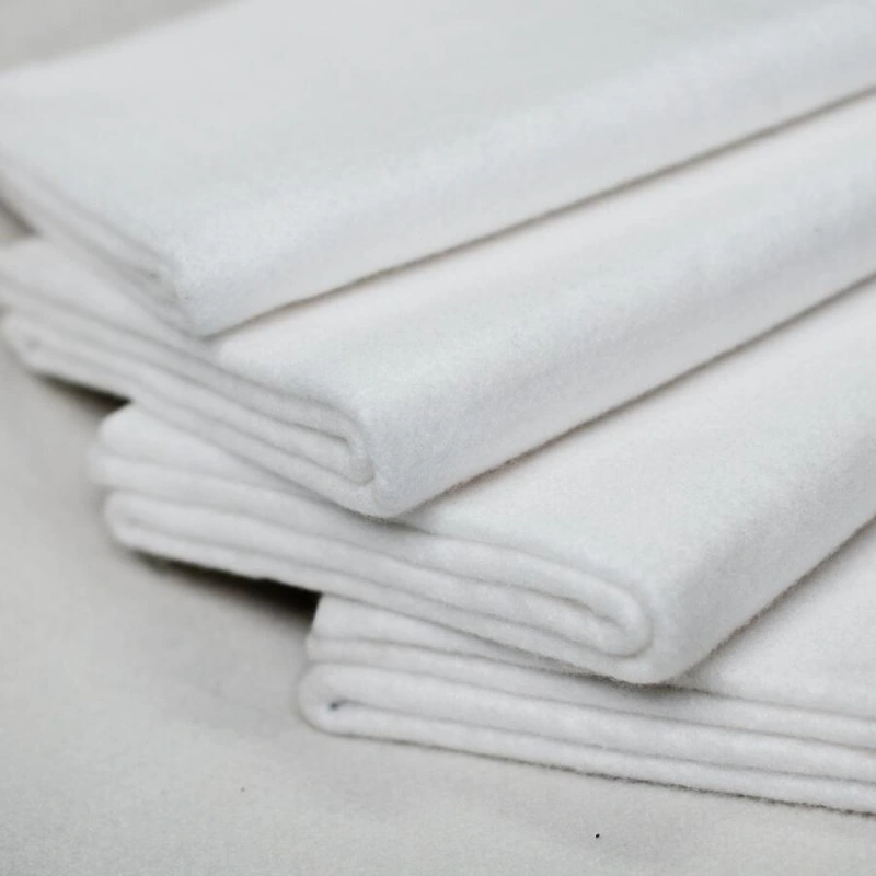 Pet Short Fiber Non Woven Geotextile Fabric Pet Nonwoven Geotextile Fabric