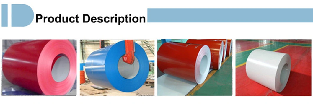 ASTM Factory Customized White Black Blue Red etc Pre-Painted Gi Galvanized Steel Strip PPGI Coated Coil