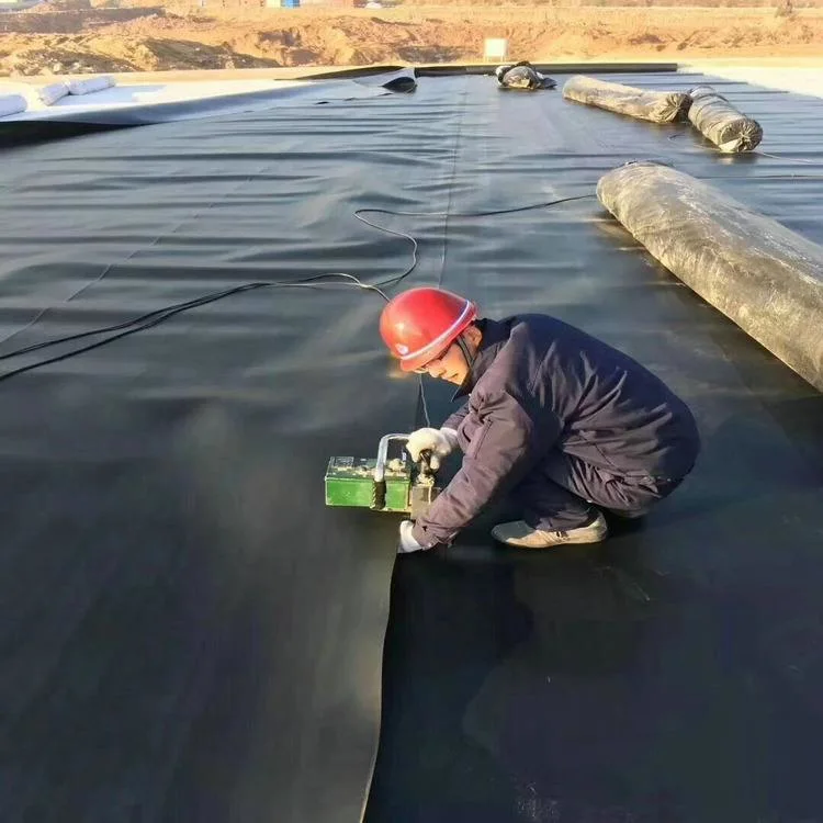 Anti-Seepage Impervious Double-Sided Smooth 8m Width HDPE Geomembrane