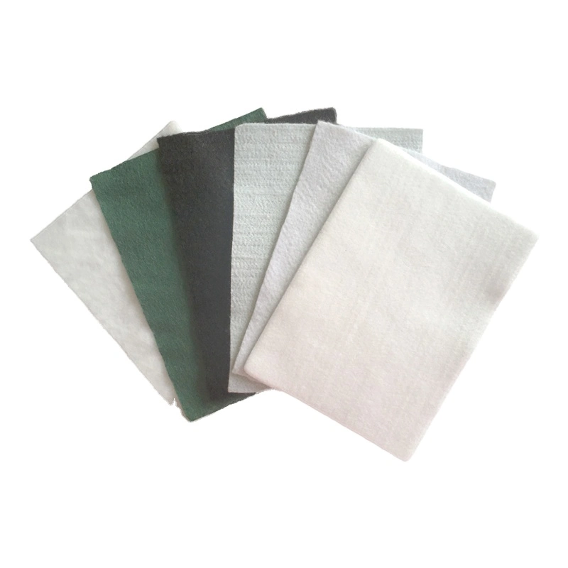 Factory Price Needle Punched Short Fiber Continuous Filament Non Woven Geotextile