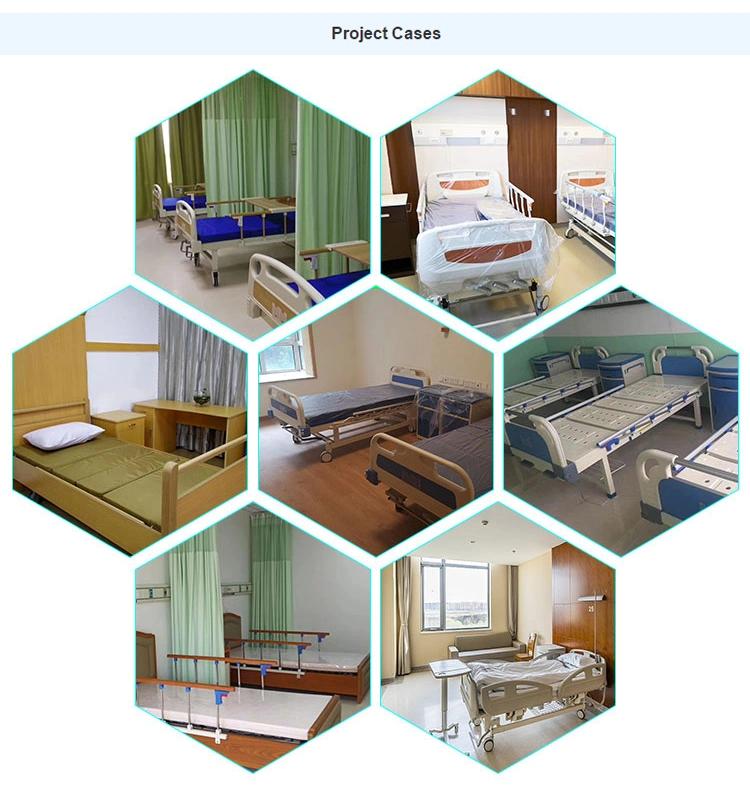 Big Stock Fast Delivery Time Manual One Crank 1 Function Medical Patient Clinic Hospital Bed