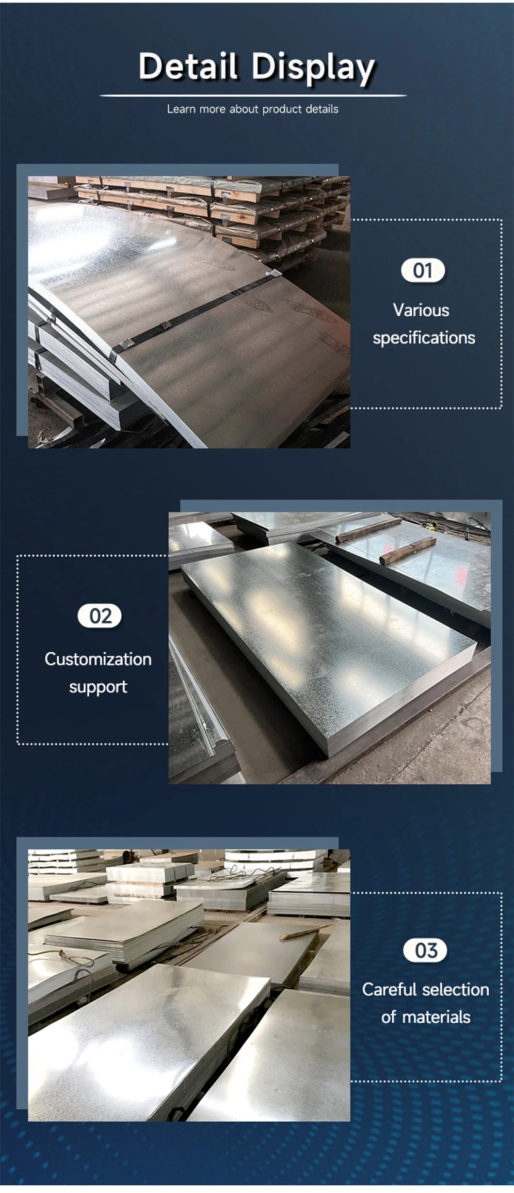 Wholesale Factory Export Galvanized Corrugated Steel Sheet Roofing/Roof Sheet in Stock with SGCC Gi Alloy Steel Zinc Coated Iron High Quality