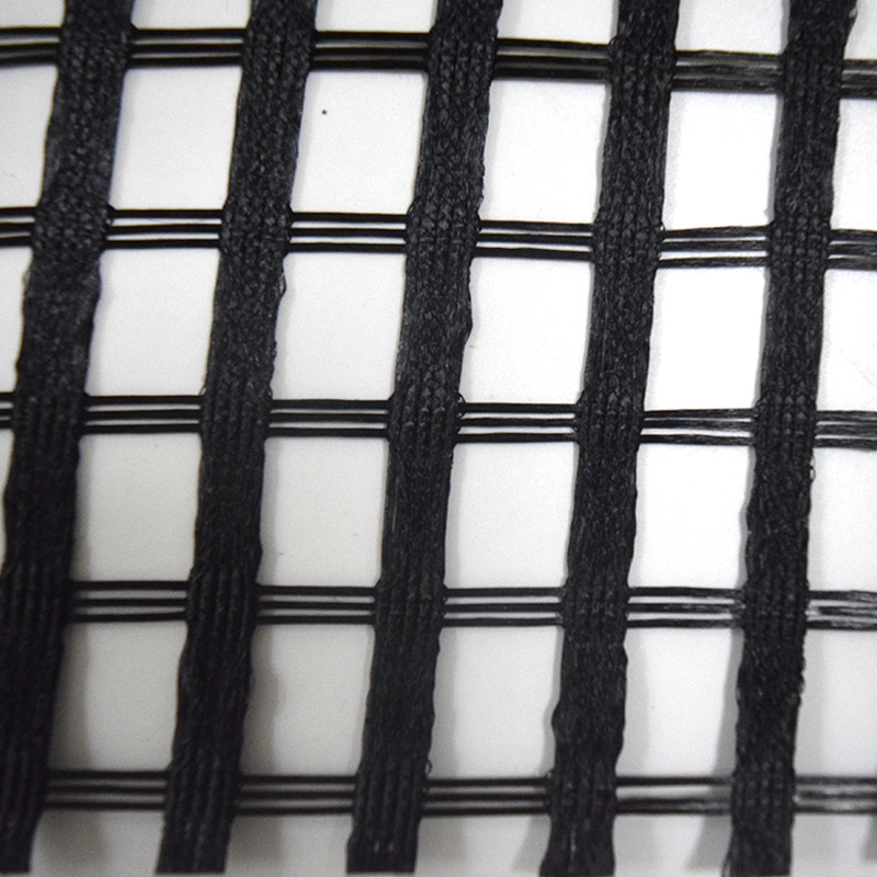 120-30kn/M High Tensile Strength Uniaxial Polyester Geogrid