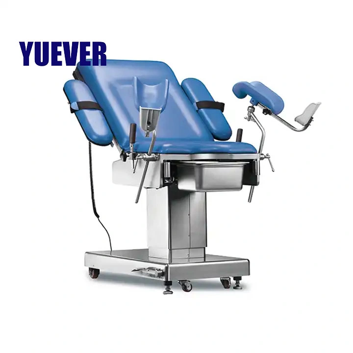 Hospital Furtuniture Electric Gynecological Examination Table Obstetric Medical Gynecology Table