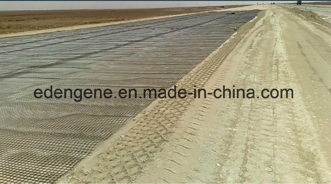 Biaxial PP / Polypropylene Geogrid Stick to Nonwoven Geotextile for Subgrade Soft Soil