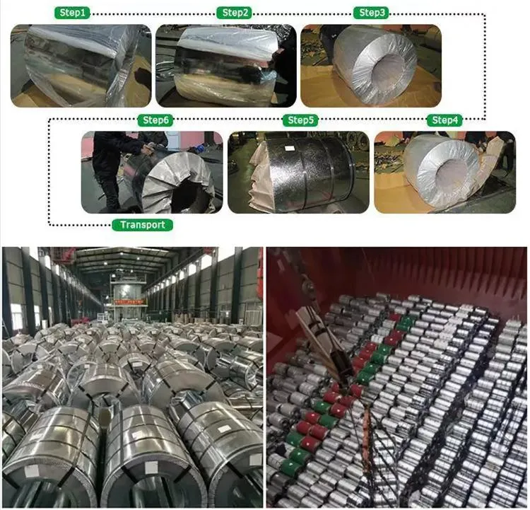 Galvanized Steel Sheet Price Hot-DIP Galvanized Steel Coil Z275 Gi Coils Manufacturer