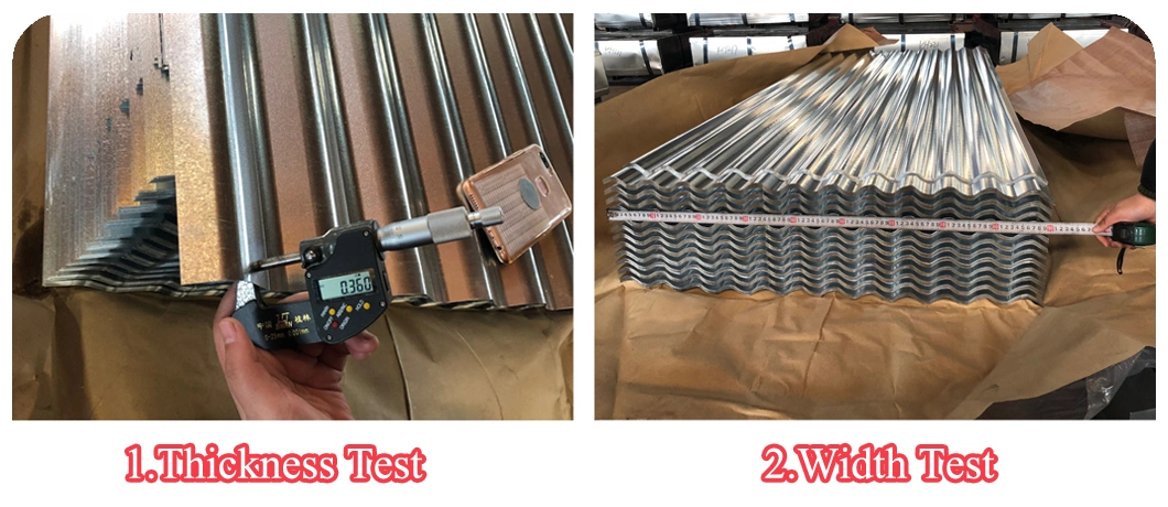 Gi Roofing Building Material Zinc Coated Galvanised Dx51d Dx56D G550 G350 Z275 Z180 Z120 G60 G90 Galvanized Metal Roof Panel Corrugated Steel Roofing Sheet