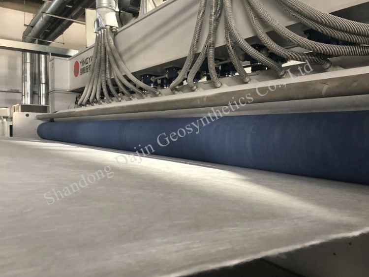 Non Woven Geotextile Needle Punched Nonwoven PP Geo Textiles