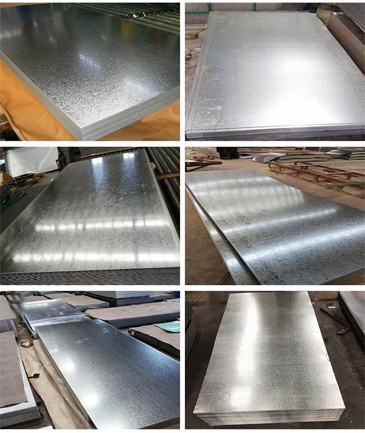 Factory Wholesale Price Dx51d Z100 Plate Gi Sheet 0.4mm Thick 4FT X 8FT Zinc Roof Sheet Price Gi Galvanized Steel Sheet Galvalume Steel Sheet Tinplate Sheet