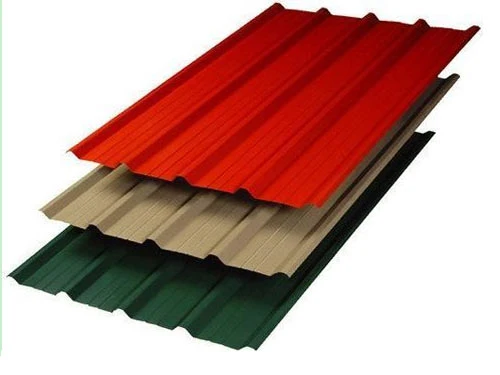 Building Material PPGI Metal Roof Color Coated Galvanized Roofing Corrugated Steel Sheet