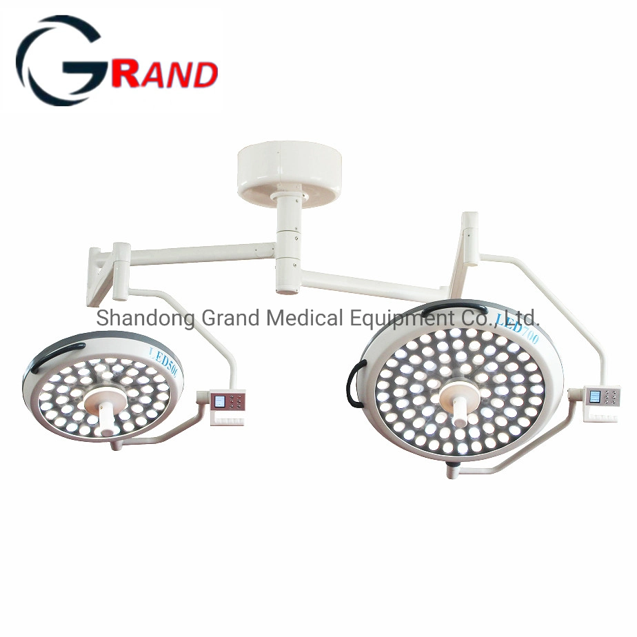Discount Factory Mobile Ceiling LED Light Shadowless Operating Lamp High Light Intensity Surgical Lamp with Large Illumination Long Life Surgical Instrument
