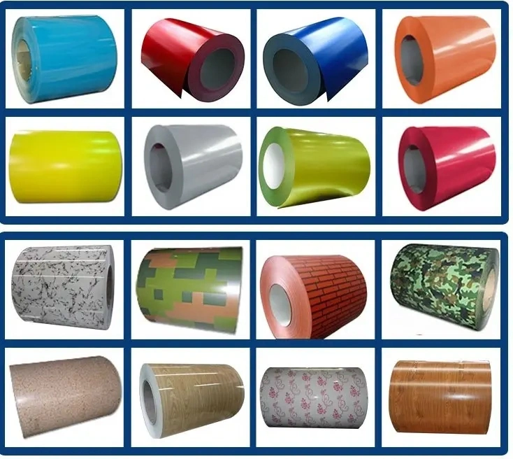 China Supplier PPGI Color Coated/Prepainted/Aluminum/Galvanized Roofing Steel/Coil