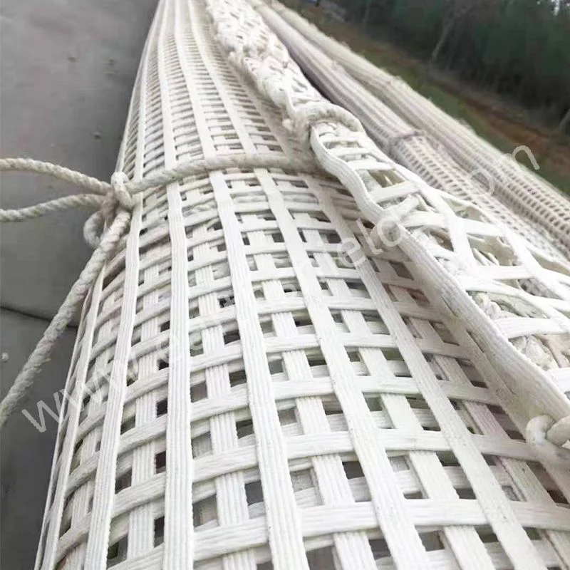 Polyester Mining Geogrid High Tensile Strength and Breaking Strength Supporting Mesh for Coal Mining