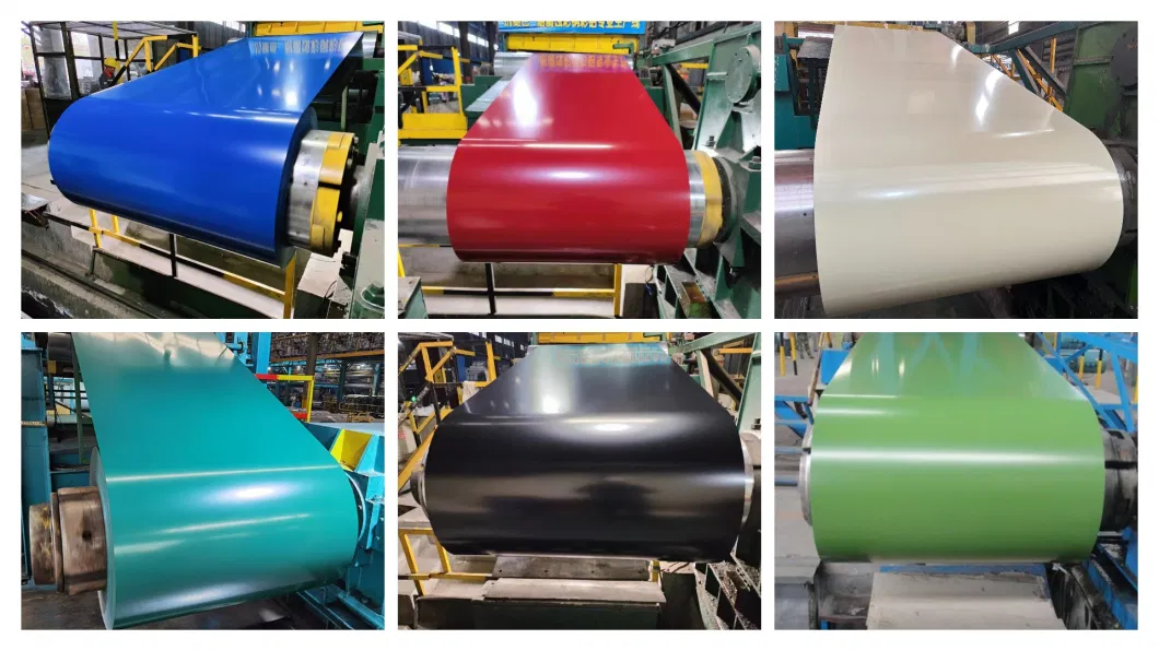 0.12-1.5*300-1250mm Z20-275 PPGI PPGL Prepainted Ral Color Prepainted Galvanized Galvalume Steel Coil