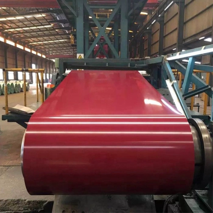Factory Price White Red PPGI Prepainted Steel Coils Strip in Stock 1200mm