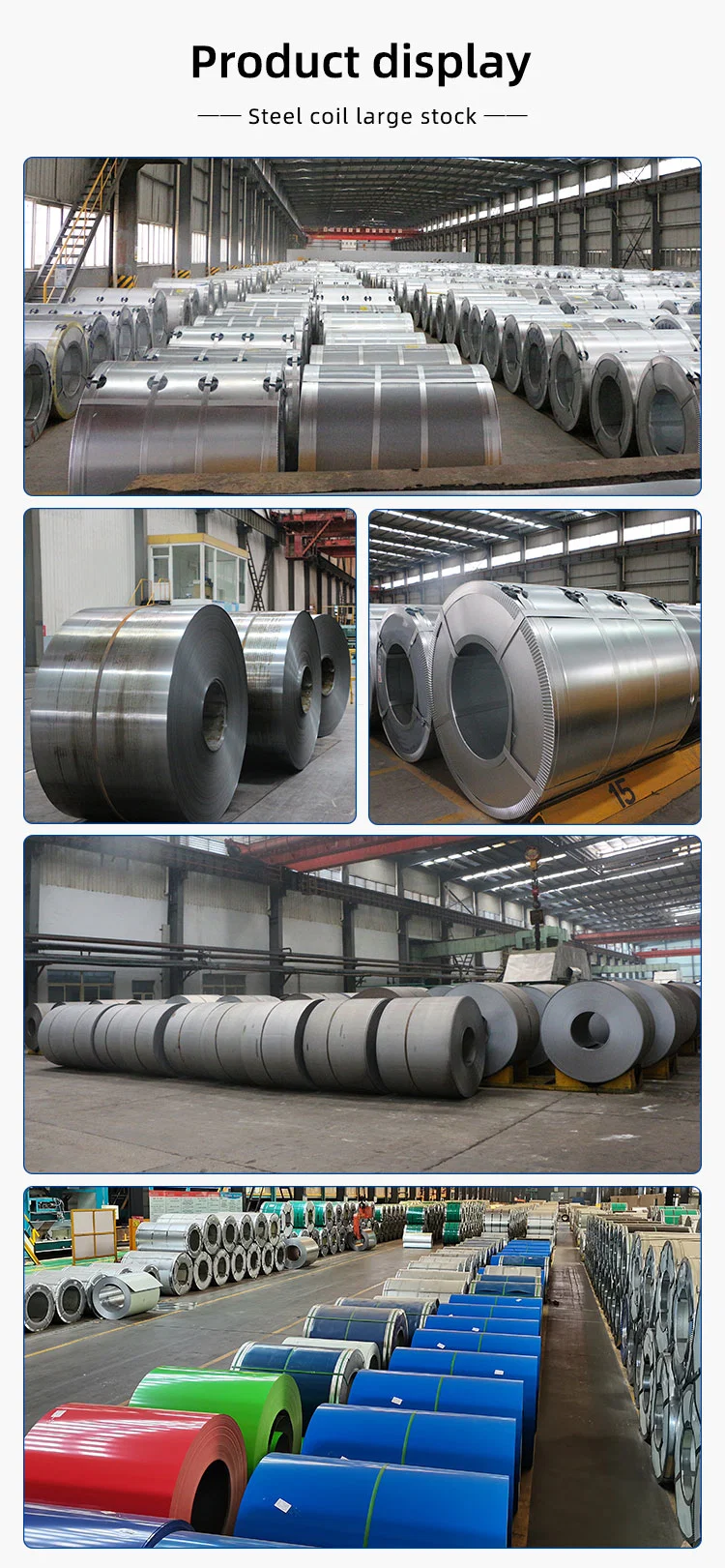 Gi Galvanized Steel Sheets Coil Manufacturer Hot Dipped 26 Gauge SGCC Galvanized Steel Coil Cold Rolled Steel Coil Full Hard, Cold Rolled Carbon Steel