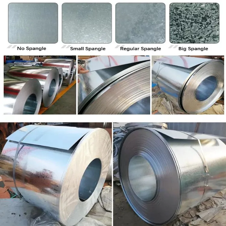 China Manufacturer JIS ASTM Dx51d Az150 Galvalume Cold Rolled Sheets Coils Hot DIP SGCC Z275 Galvanized Steel Strip Gl Gi