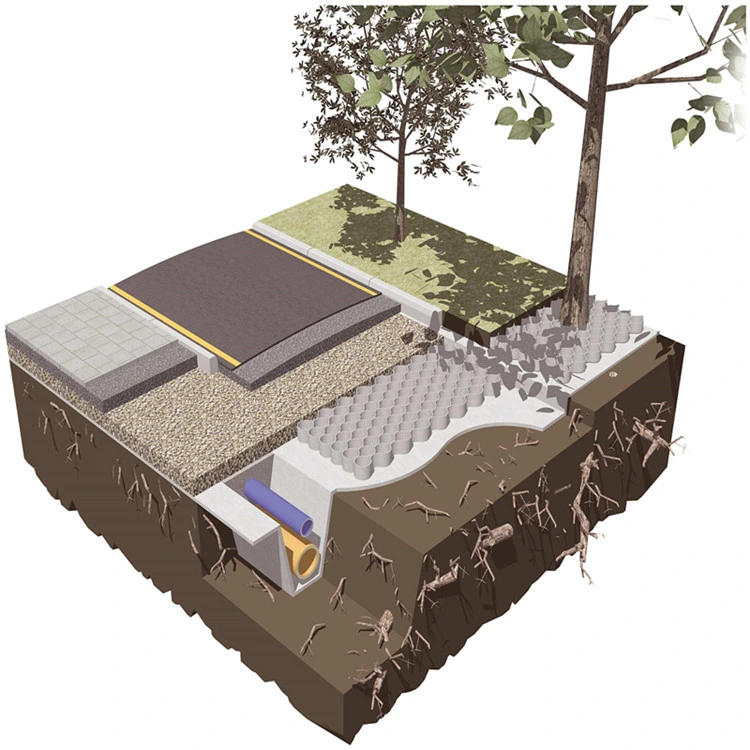 Textured Smooth HDPE Geocell for Road and Slope Protection