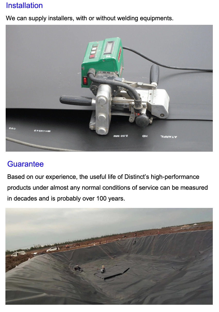 The Impervious Geomembrane Is Directly Sold by The Manufacturer, with Special Offers