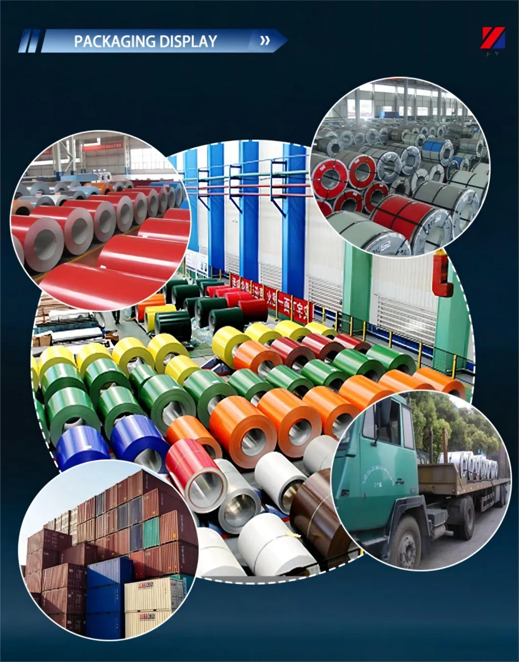 Ral Color Coated Printed Galvainzed Steel Coil Sheet PPGI/PPGL Metal Sheet Prepainted PE/PVDF Coils