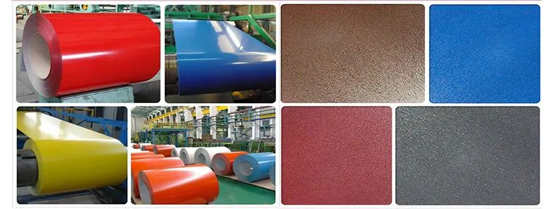 Iron Sheet Building Roofing Material 2 mm Dx51d Cold Roll/Hot Rolled Steel Coil PPGI/ PPGL G350 G550 Ral90 Prepainted Galvanized Zinc Coating Steel Coil