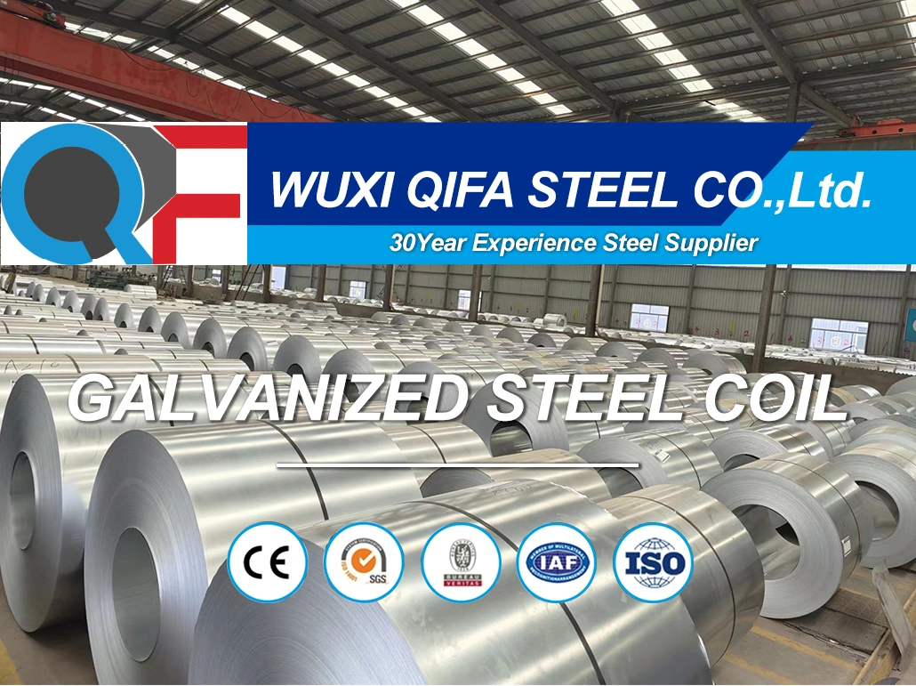 Hot Sale Galvanized Steel Coil From Wuxi Qifa Factory Hot Dipped Galvanized Steel Coil