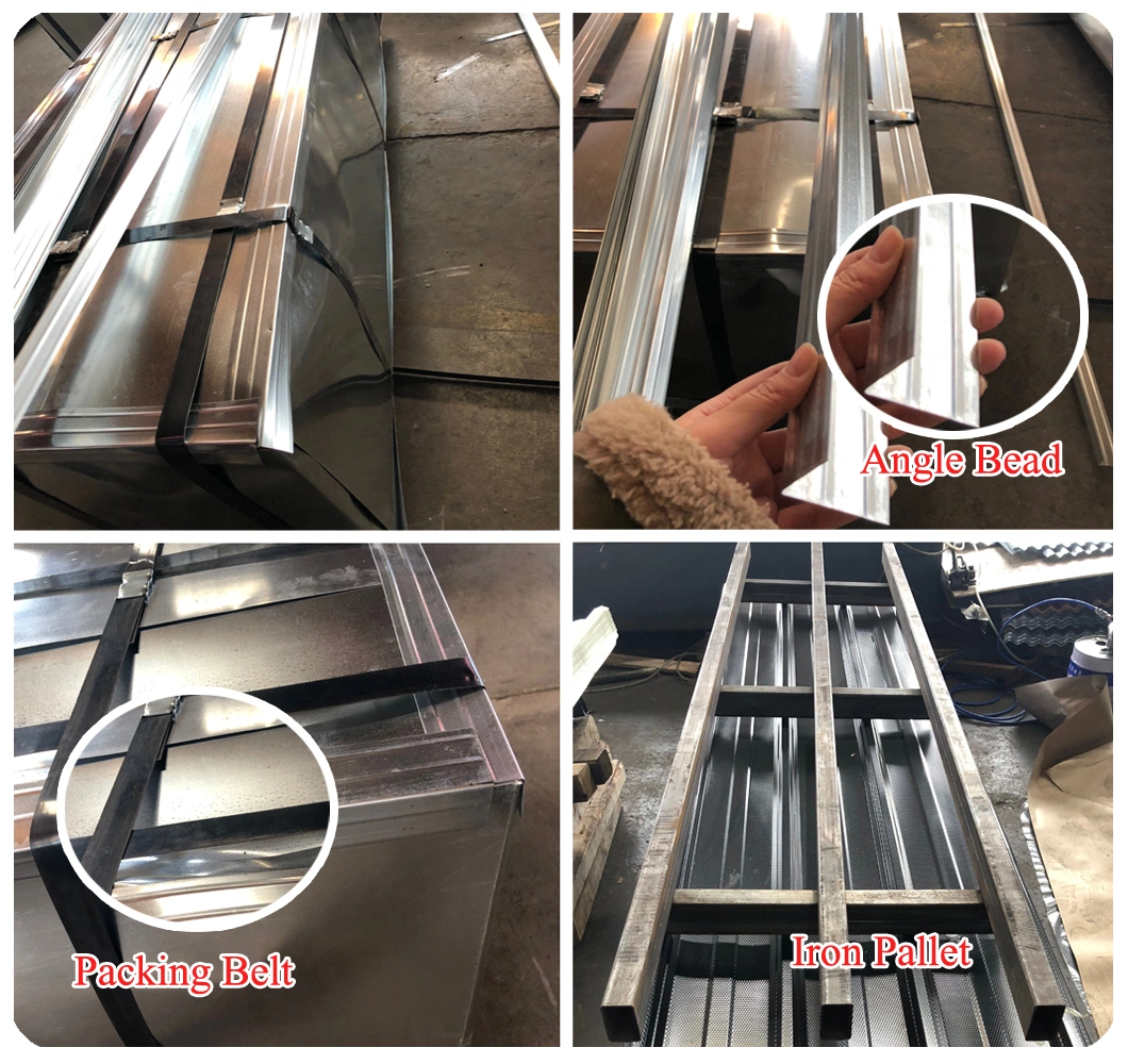 Gi Roofing Building Material Zinc Coated Galvanised Dx51d Dx56D G550 G350 Z275 Z180 Z120 G60 G90 Galvanized Metal Roof Panel Corrugated Steel Roofing Sheet