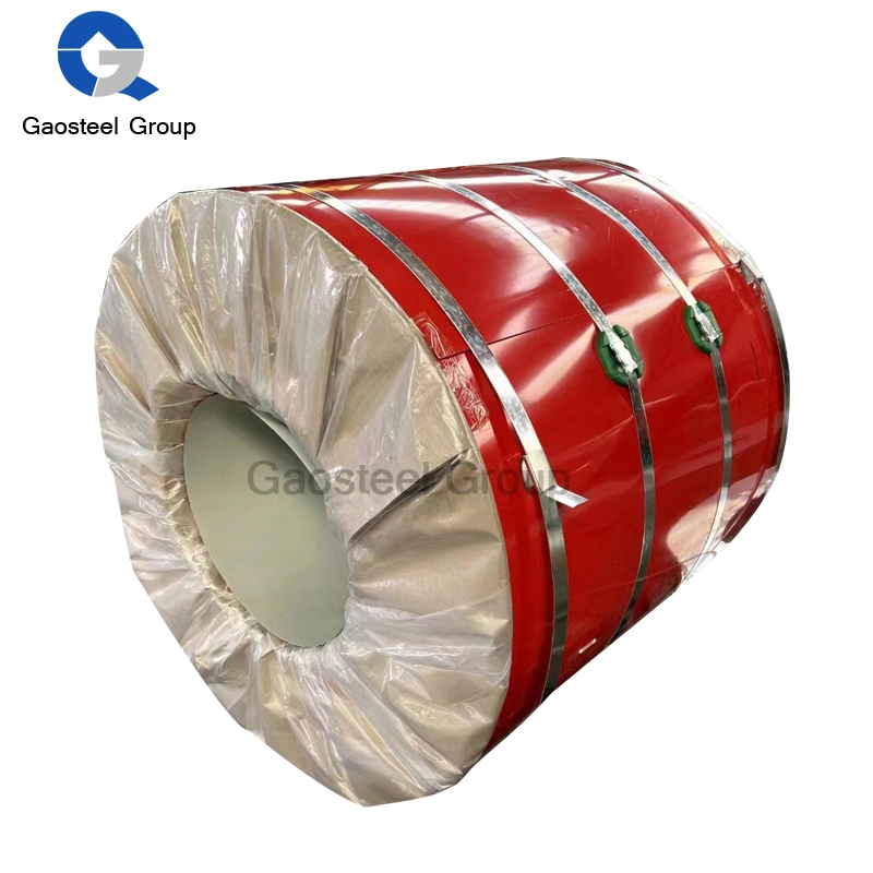 26 28 Gauge Gi Prepainted Galvanized Galvalume Coil Sheet Dx51d Dx52D Dx53D Zinc Coated PPGL PPGI Ral Color Coated Steel Sheet Coil for Industrial Roofing