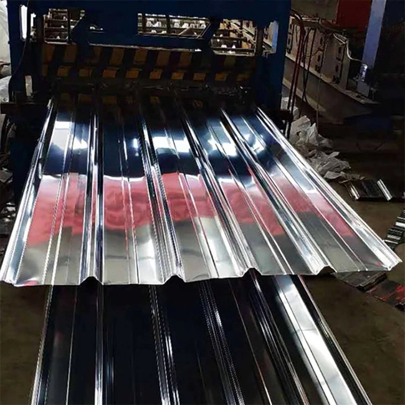 China Building Material Manufacture Price Galvanised Corrugated Roof Sheet Dx51d Dx52D Gi Z30-275 Coating Galvanized Roofing Sheet