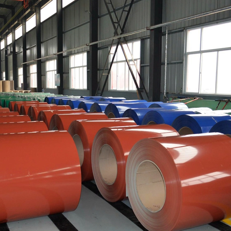 Manufacturer Full Hard Gi Gl PPGL Ral Color 0.12-4.0mm PPGI Sheet Plate in Coils Prepainted Galvanized Steel Coil