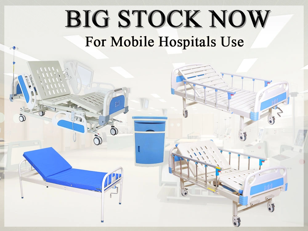 Big Stock ICU Five Functions Electric Medical Bed for Hospital