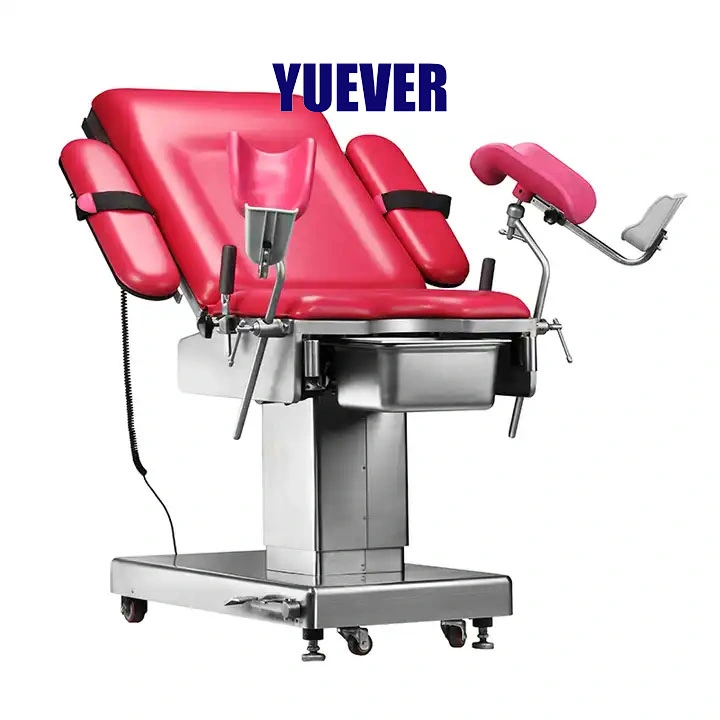 Hospital Furtuniture Electric Gynecological Examination Table Obstetric Medical Gynecology Table