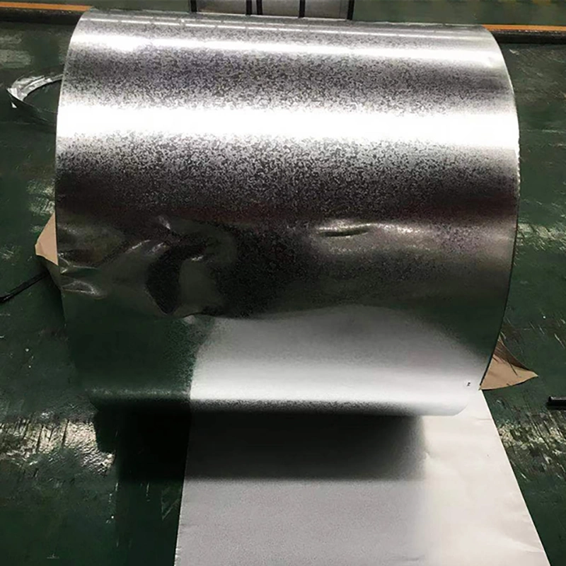 Factory Coating Building Materials SGCC Dx51d Dx52D Dx53D Gi Roll Galvanised Metal Coils Z40 Coating Big Spangle Hot Dipped Zinc Coated Galvanized Steel Coil