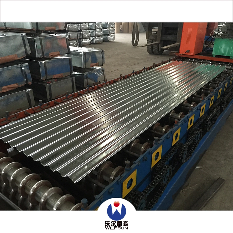 Corrugated Galvanized Roofing Material Zinc Coated Cold Rolled Gi Steel Sheet